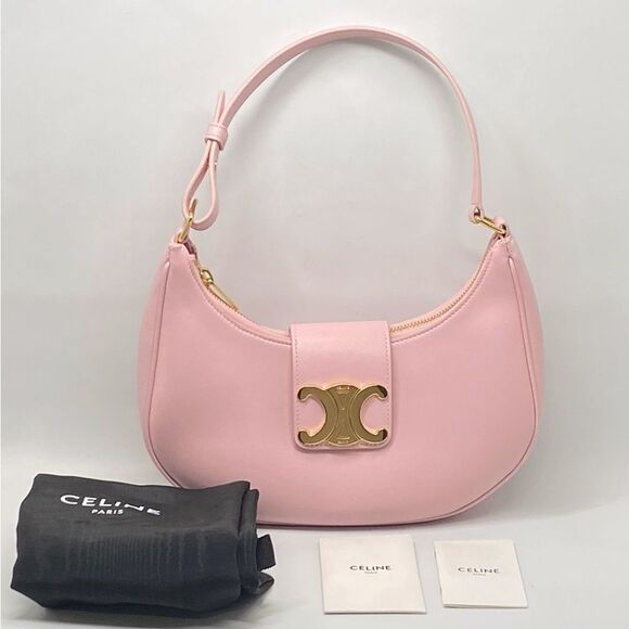 Celine Smooth Calfskin Medium Ava Triomphe Bag - Picture 1 of 15